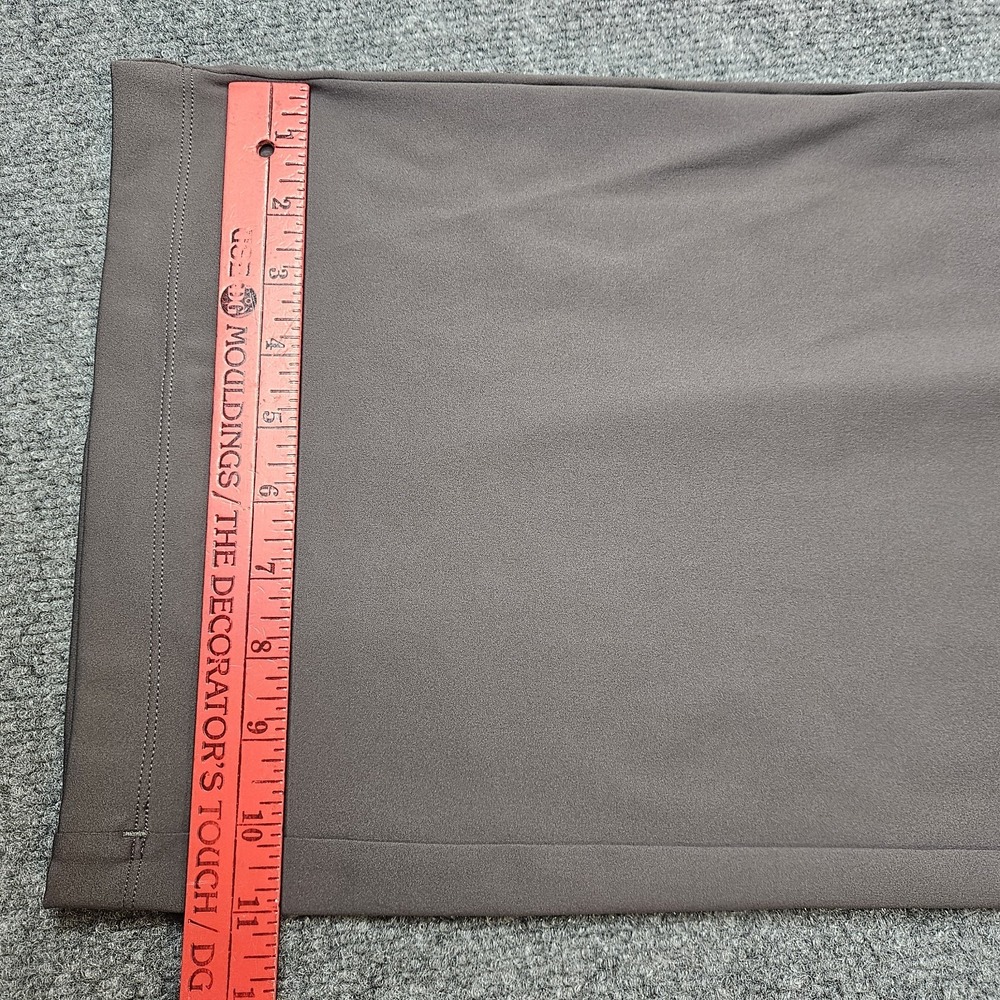 Halara Flex Day Stretch Pleated Pants Size Large Taupe Brown Wide Leg - Picture 6 of 8